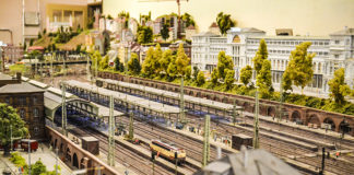 Rollende Miniaturwelt, die fasziniert