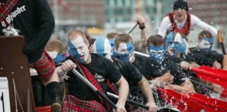 Olympischer Karneval auf der Förde