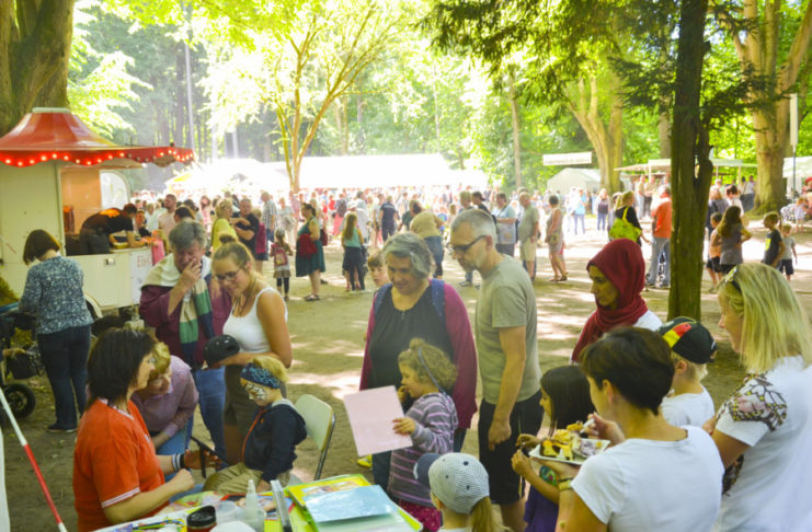 Waldfest mit viel internationalem Flair