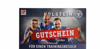 Holstein-Trikot für guten Zweck