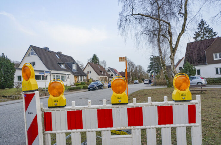 Kanalarbeiten im Krummbogen