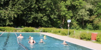 Abkühlung an heißen Sommertagen