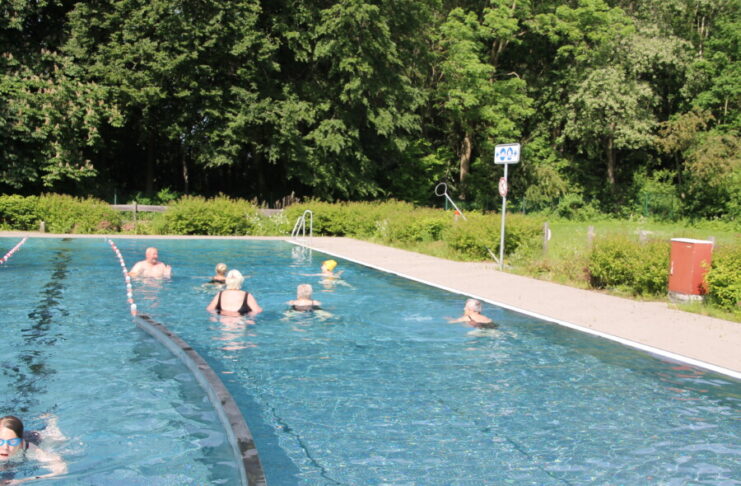 Abkühlung an heißen Sommertagen