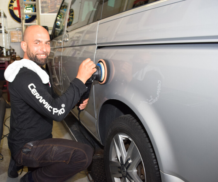 Aufbereitung für ihres Auto