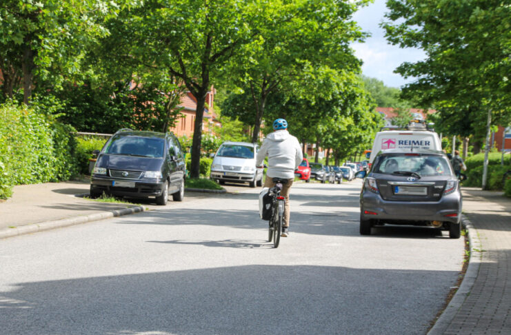 Spreeallee wird Fahrradstraße