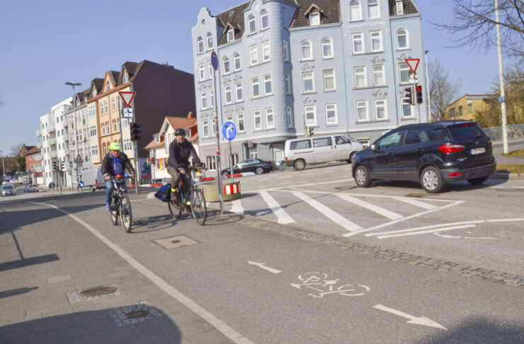 Fahrradverkehr hat sich verdoppelt