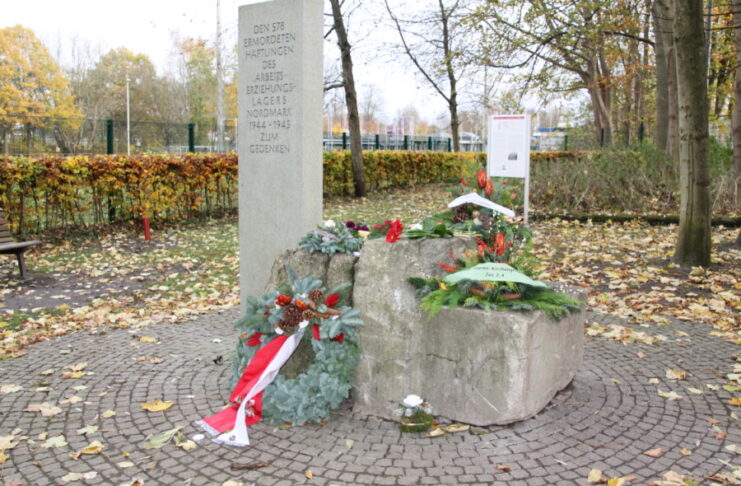 Mahn- und Gedenkveranstaltung am „AEL“