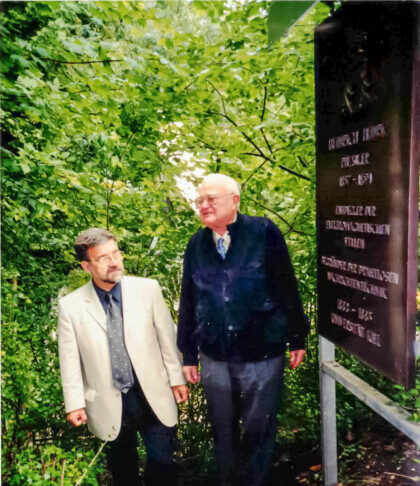1993 Dr. Klaus Wichmann und Professor Werner Petersen