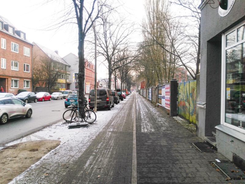 Radweg Hamburger Chaussee