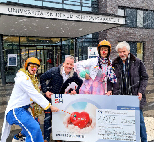 Gemeinsam Gutes tun Spenden UKSH Clowns