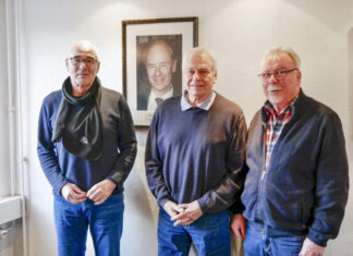Olaf Berner, Harald Willrodt und Uwe Wriedt