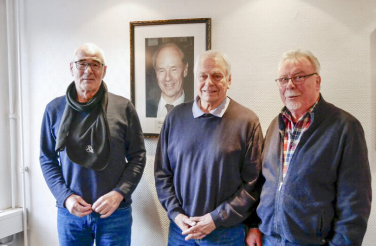 Olaf Berner, Harald Willrodt und Uwe Wriedt