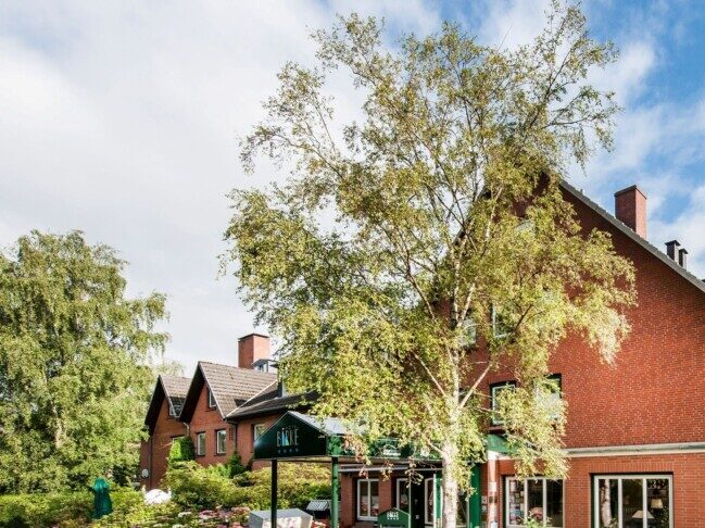 Vorbildliche Unternehmensführung Hotel Birke Eingang