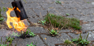 Wenn bei der Gartenarbeit die Feuerwehr kommt
