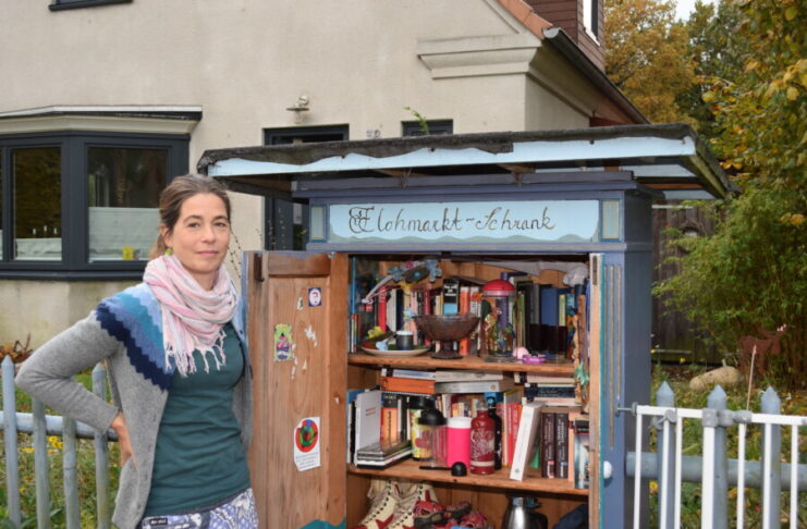 „Es ist ein Treffpunkt geworden“ KielLokal Flohmarktschrank