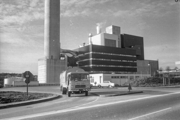 Müllverbrennungsanlage (MVA) im Heizwerk Süd am Theodor-Heuss-Ring 30 in Hassee