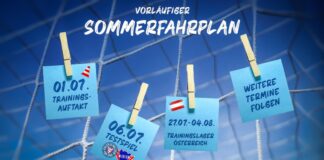 Vorbereitung auf erste Bundesliga-Saison