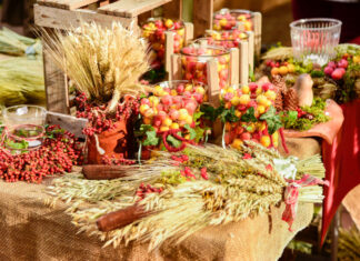 Goldener Oktober in Land und Stadt