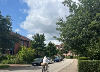 Neues Konzept einer Fahrradzone