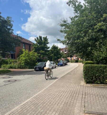 Neues Konzept einer Fahrradzone
