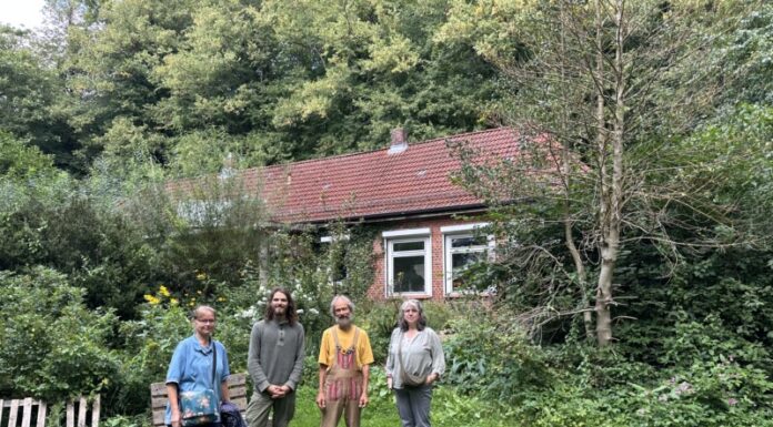 Wilder „Abenteuerspielplatz“ im Wald Das aktuelle Waldhaus-Team