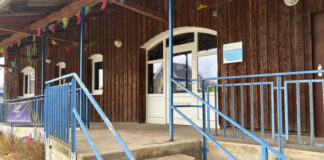 Das Foto zeigt den Eingang des Jugendtreffs 113