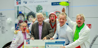 Zur Aufheiterung der Patienten