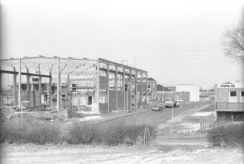 1966 Richtfest für das Gebäude von Glas Schulz im Seekoppelweg 24