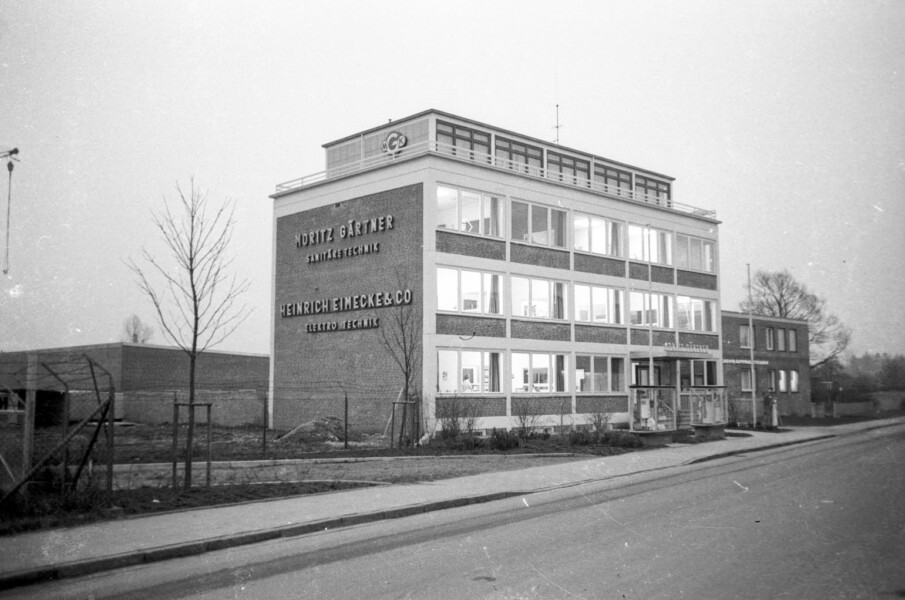 Foto von einem Bürogebäude am Seekoppelweg 9 aus dem Jahr 1968: Dort ist ein Reinigungsunternehmen eingezogen.