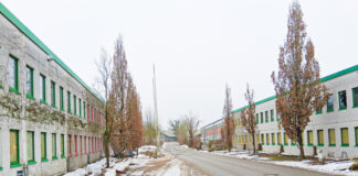 Bürogebäude im Gewerbegebiet Speckenbeker Weg