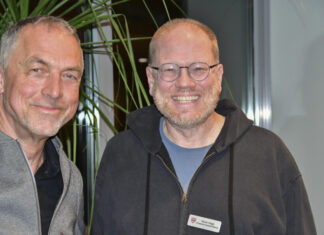 Oliver Voigt (rechts) und Thorsten Becherer.