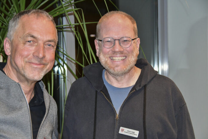 Oliver Voigt (rechts) und Thorsten Becherer.
