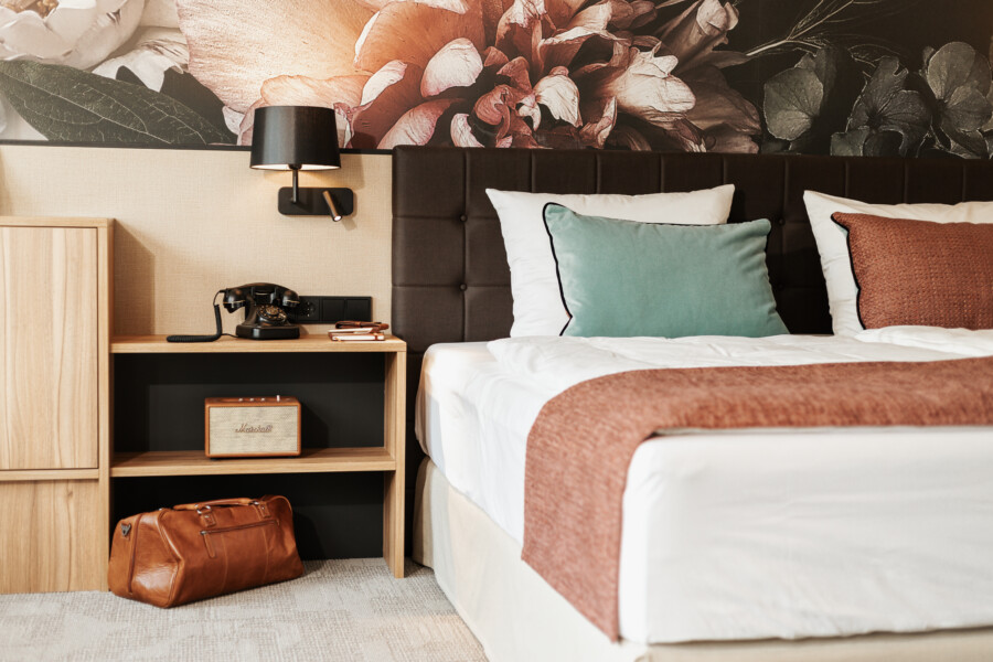 Zimmer im Vier-Sterne-ResortHotel „The Great North“