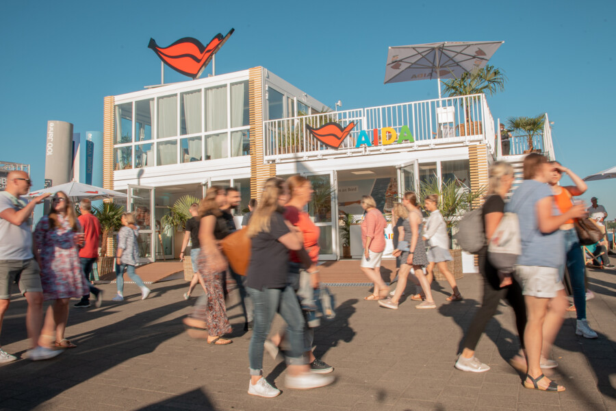 Kieler Woche Insiderwissen - AIDA Pavillon