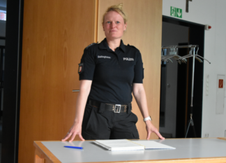 Hauptkommissarin Anneke Dalinghaus, neue Dienststellenleiterin in Hassee, stellte die Kriminalstatistik des Stadtteils für 2025 vor.