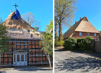 Reetdachsanierung Russee