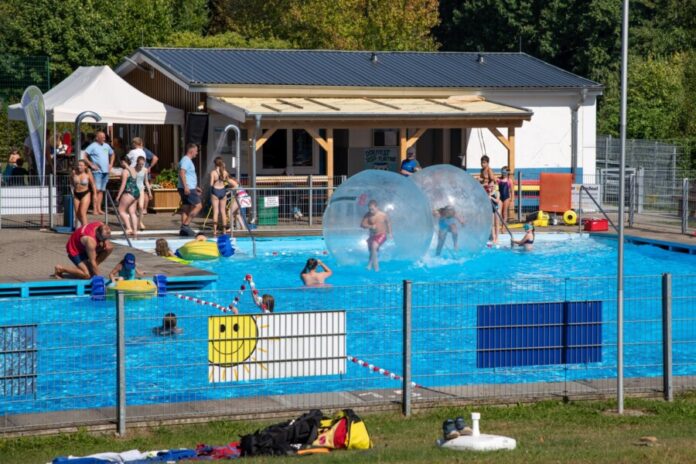 Anbaden Freibad Flintbek Anbaden im Freibad Flintbek