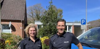 Polizeistation Kronshagen Leitung Wechsel 2026: Jachim Sell und Heike Simon