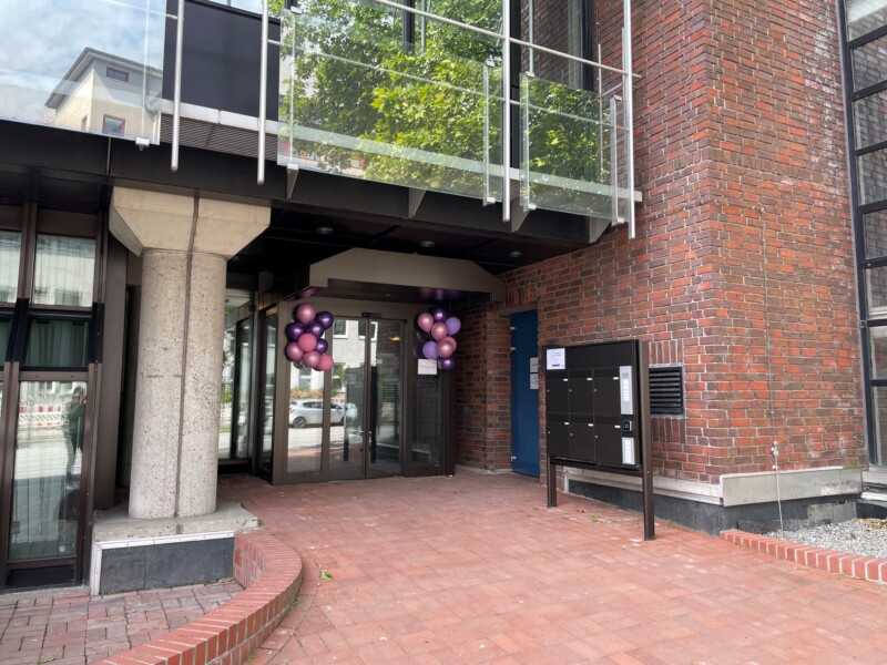 Eingangsbereich Diagnostikzentrum Kiel CT MRT 