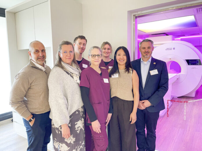 Das Beyond Imaging- Team beim Tag der offenen Tür im neuen Kieler Diagnostikzentrum