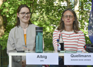 Hannah Albig und Kerstin Quellmann