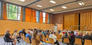 Heizkosten Hof Hammer: 359. Sitzung des Ortsbeirats in der Turnhalle der Uwe-Jens-Lornsen-Schule