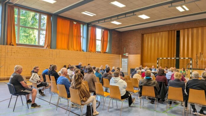 Heizkosten Hof Hammer: 359. Sitzung des Ortsbeirats in der Turnhalle der Uwe-Jens-Lornsen-Schule