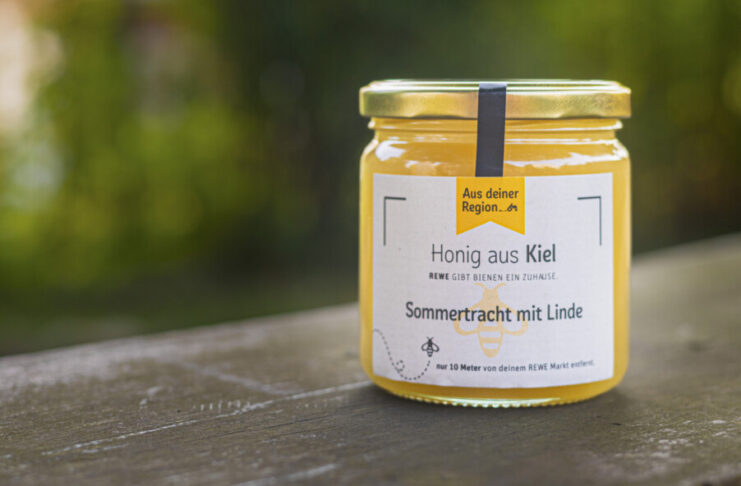 REWE-Center-Honig: Gutes tun mit jedem Glas Ein Glas REWE-Center-Honig