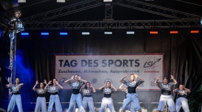 Tanzen beim Tag des Sports Kiel