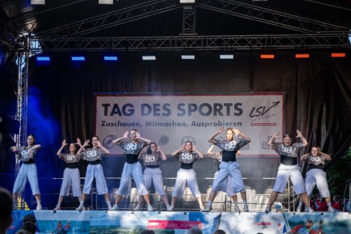 Tanzen beim Tag des Sports Kiel