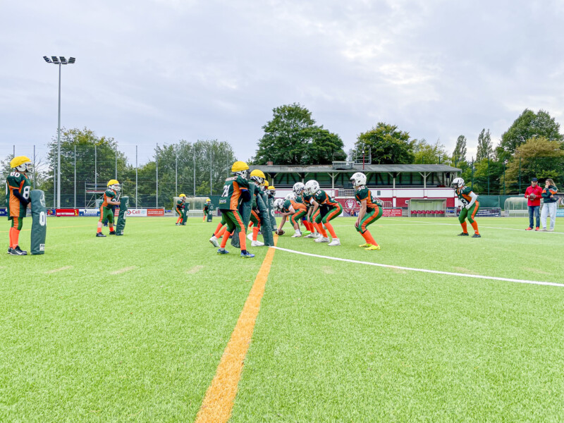 Willkommen im Team: Die U13 der Baltic Hurricanes beim Training
