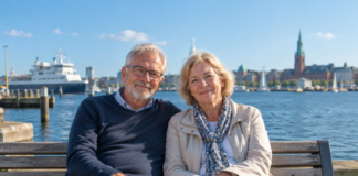 Klinische Studie Nierenfunktion Kiel: Paar am Wasser