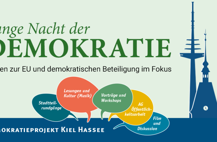 Lange Nacht der Demokratie in Kiel-Hassee: Europa im Mittelpunkt Lange Nacht der Demokratie Kiel
